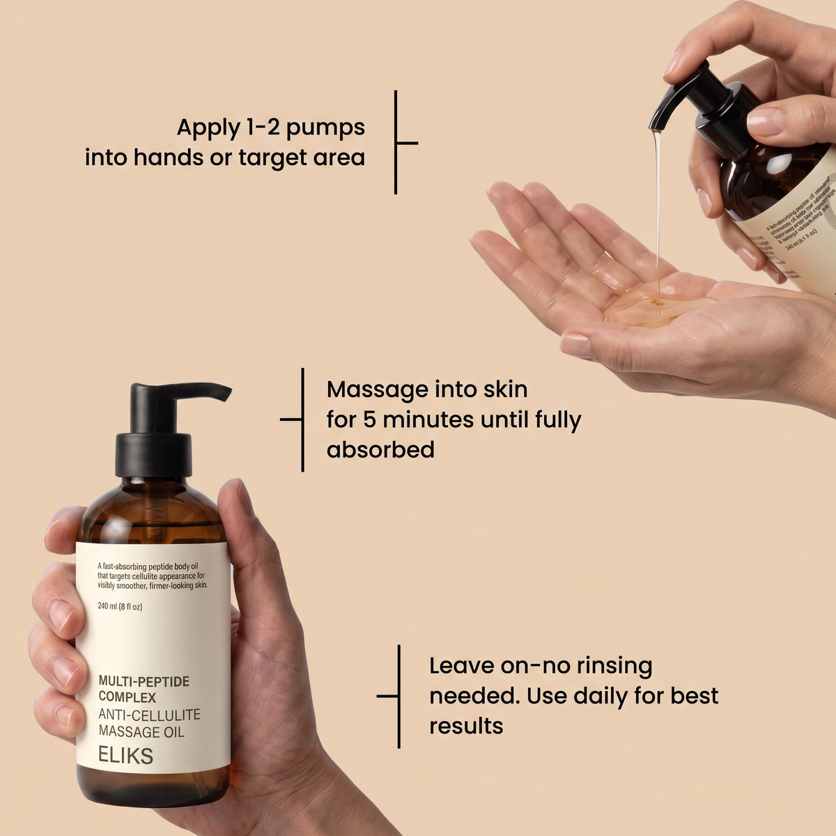 ELIKS® Triple-Peptide Firming Body Oil