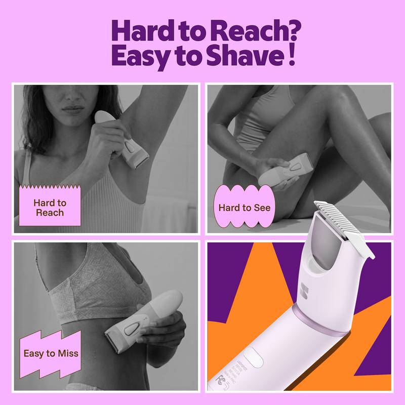 ELIKS  Women Shaver -180° Rotatable