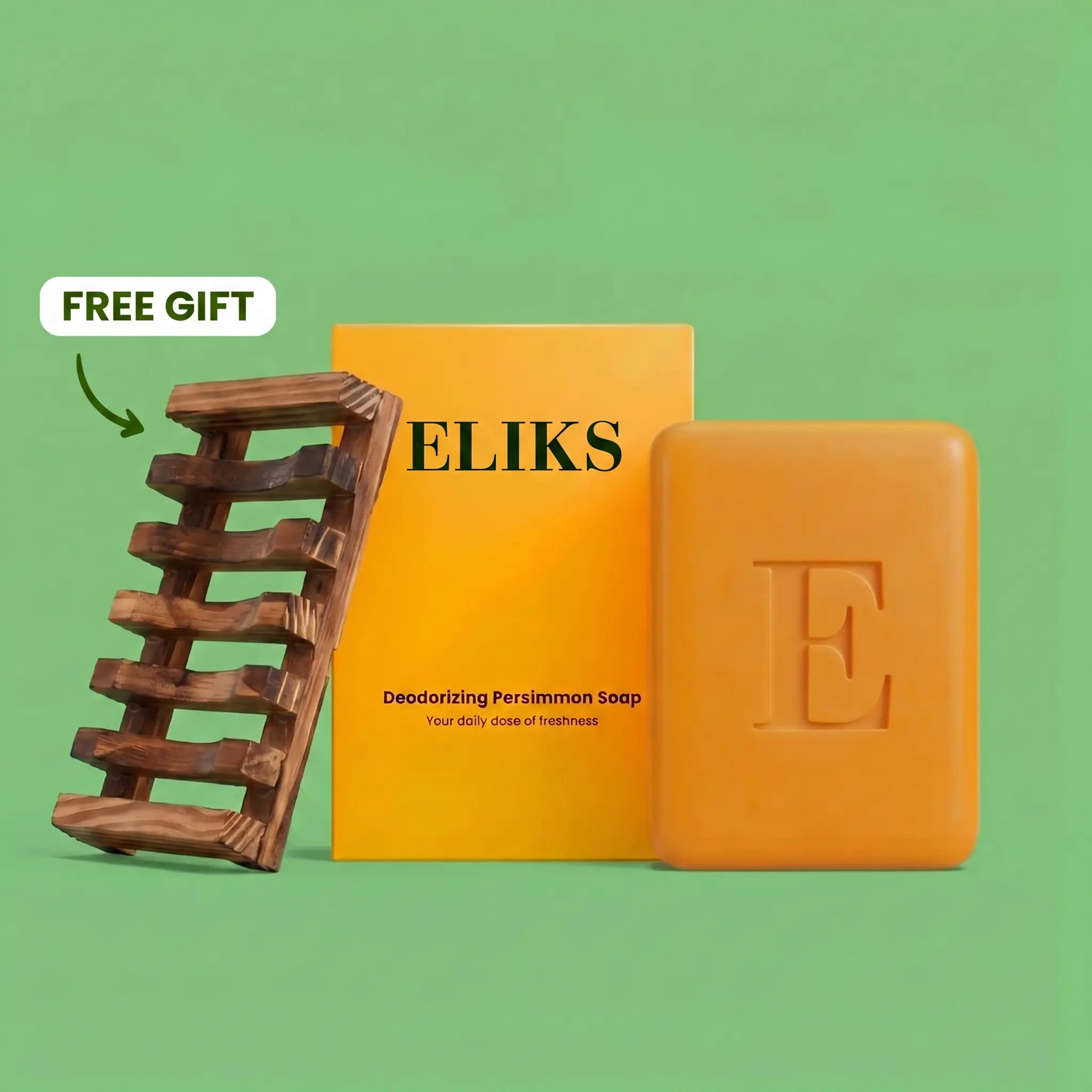 Eliks - Deodorizing Persimmon Soap